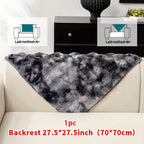 Plush Gradient Velvet Sofa Cover 450-500gsm Super Soft Warm Winter Pet Friendly Non-Slip Machine Washable Modern Style 1 2 3 4 Seater Living Room Couch Protector