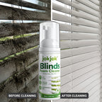 Window Blind Foam Cleaner Spray 2.03 oz – Fast-Drying Glycerin Formula Removes Dust, Stains & Odors from Metal & Plastic Blinds, No Disassembly, Includes Bonus Towel