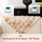 Plush Gradient Velvet Sofa Cover 450-500gsm Super Soft Warm Winter Pet Friendly Non-Slip Machine Washable Modern Style 1 2 3 4 Seater Living Room Couch Protector