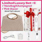 4-in-1 Electric Shaver for Women Rechargeable Grooming Kit Wet Dry Painless Lady Razor for Face Nose Legs Underarm Bikini Trimmer Luxury Gift Set