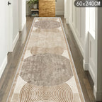 Modern Non-Slip Area Rug Machine Washable Indoor Outdoor Runner Rug for Hallway Kitchen Living Room Patio Beige Grey Black Brown Multiple Sizes