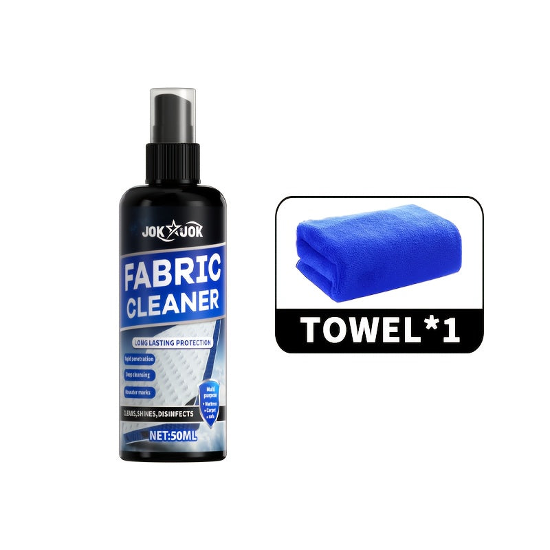 Mattress Care Spray Multi-Purpose Fabric Refresher 1.69 oz No Wash No Disassembly Needed Unscented Glycerin Formula Deep Penetrating for Mattress Sofa Fabric and Tech Fabrics Includes Towel