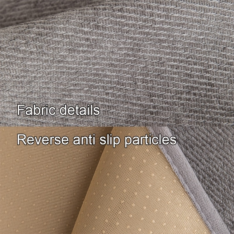Bohemian Sofa Cover for Armchairs & Single Sofas, Anti-Slip Machine Washable Slipcover, Soft Solid Color Pet-Friendly Couch Protector for All Seasons, Modern Minimalist Home Decor