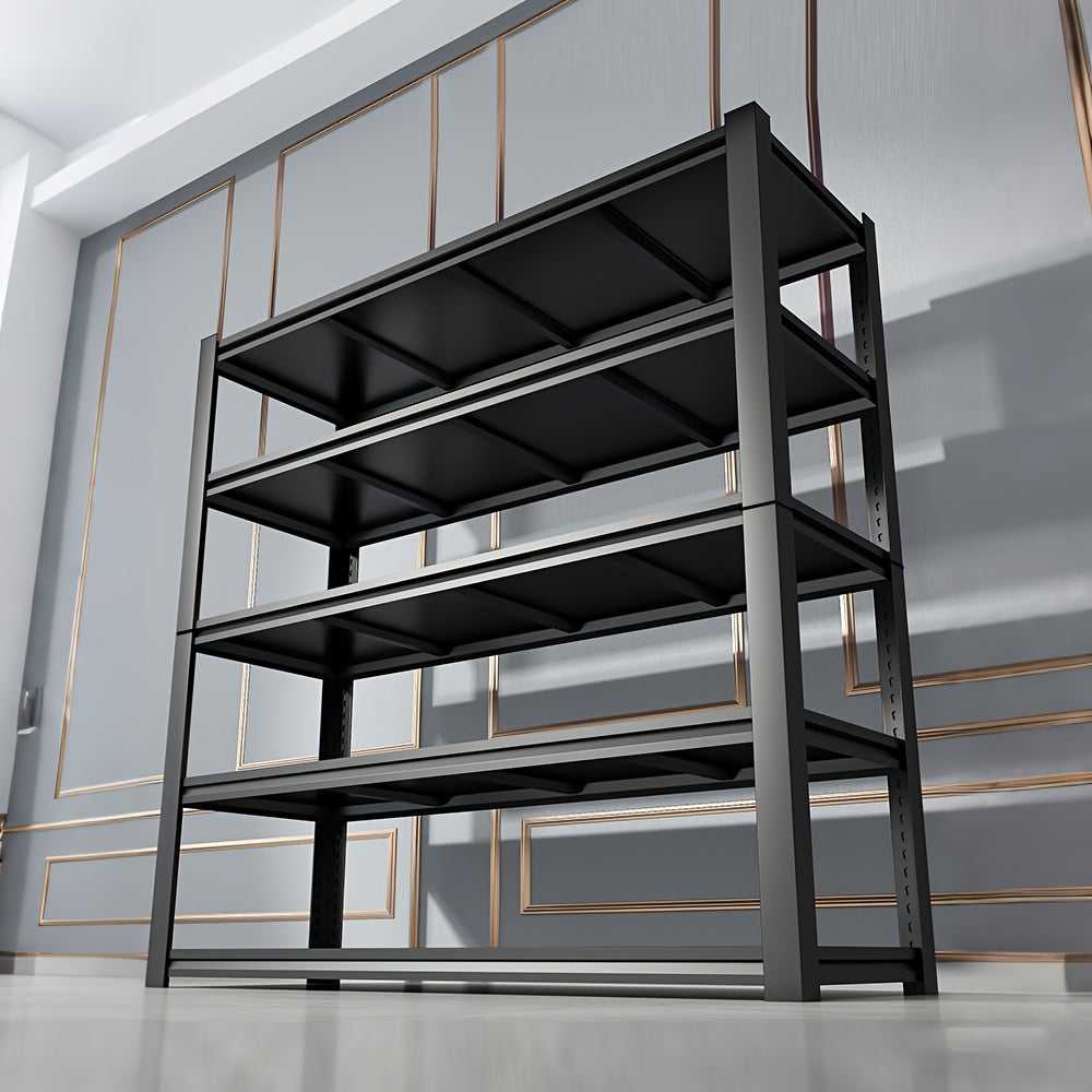 Heavy Duty 5 Tier Metal Shelving Unit 72" Adjustable Storage Rack for Kitchen Garage Basement Warehouse – 3000 LB Capacity Industrial Standing Shelf