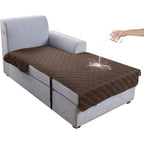 L-Shape Sectional Sofa Cover Non-Slip Machine Washable Chaise Lounge Slipcover Pet-Friendly Loveseat 3-Seater Right Chaise 9 Colors