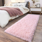 Tie-Dye Fluffy Area Rug – Ultra-Soft Thickened Plush Indoor Mat for Living Room, Bedroom & Office, 9 Colors 6 Sizes, Boho Machine-Woven Floor Carpet