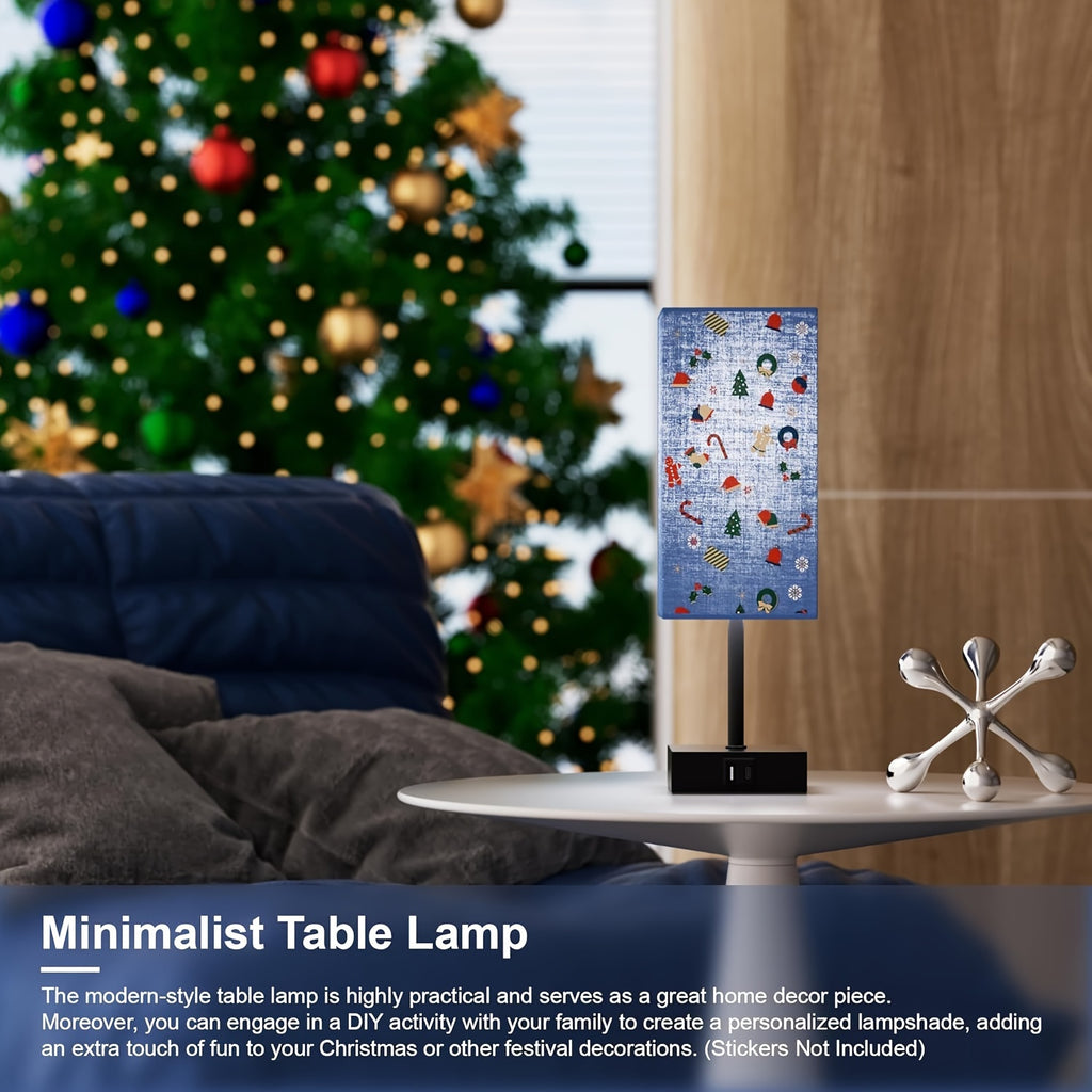 Bedside Lamps Set of 2 with 3-Way Dimmable Touch Control, USB-C & USB-A Charging Ports, LED Bulbs Included – Nightstand Lamps for Bedroom & Living Room