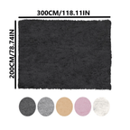 Fluffy Area Rug 200x300cm Super Soft, Large Indoor Shag Rug for Living Room Bedroom Office, Non-Slip Plush Floor Mat in Multiple Colors