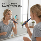 Sonic Electric Toothbrush with 8 Brush Heads - 5 Modes 31000 Vibrations IPX7 Waterproof USB Rechargeable 2 Min Timer Adults Men Women Couple Gift