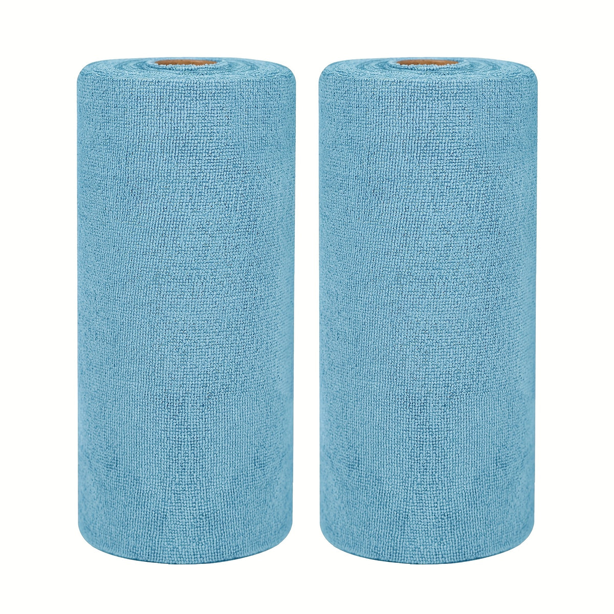 Microfiber Cleaning Cloths 100 Pack, Washable Reusable Tear-Away Towel Roll, 12x12 Absorbent Rags for Kitchen Bathroom Car House Dishcloths