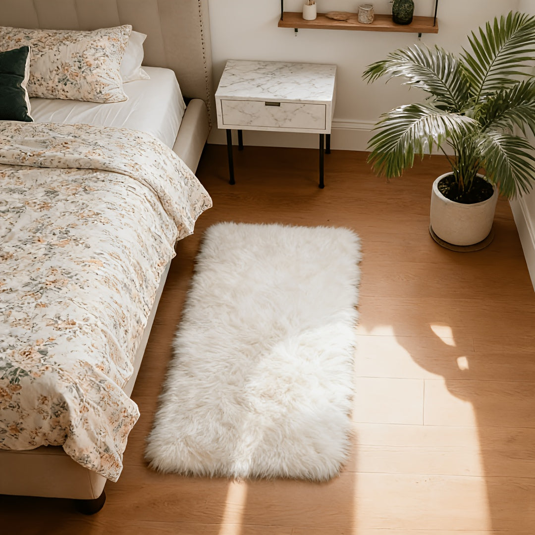 Tie-Dye Fluffy Area Rug – Ultra-Soft Thickened Plush Indoor Mat for Living Room, Bedroom & Office, 9 Colors 6 Sizes, Boho Machine-Woven Floor Carpet