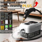 Portable Steam Cleaner 2500W High-Temperature High-Pressure Household Cleaner – 9-Speed Carpet & Floor Steam Mop with 1200ml Tank, Handle Switch, 3 Models: Basic, Upgraded & Intelligent