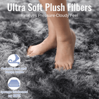 Fluffy Area Rug 200x300cm Super Soft, Large Indoor Shag Rug for Living Room Bedroom Office, Non-Slip Plush Floor Mat in Multiple Colors