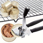Heavy-Duty Manual Can Opener | Extra-Long Handle, Metal Build | Easy Grip