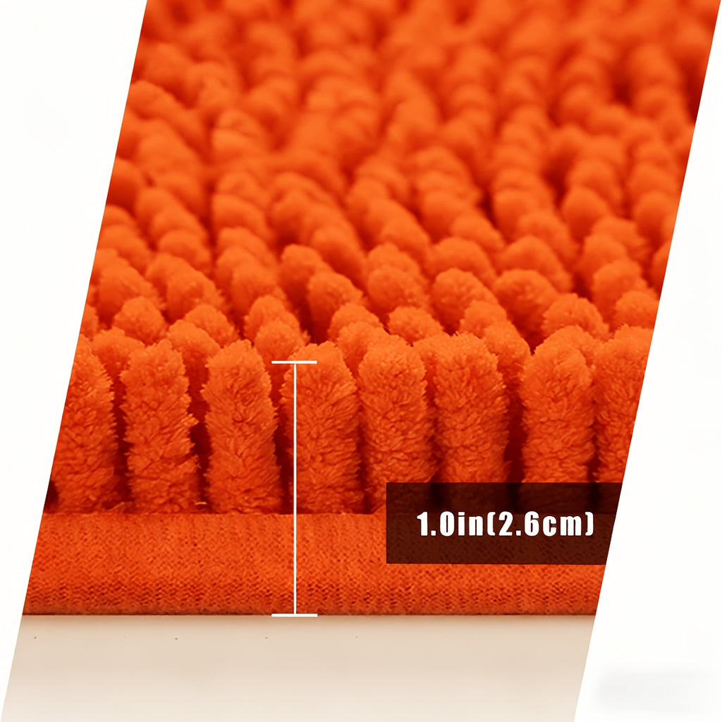 Washable Pet Door Mat Anti-Slip Mud & Paw Print Absorbent Rug – Machine Washable Indoor Entrance Mat for Dog & Cat | 3 Sizes 6 Colors