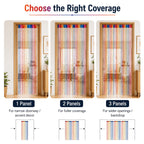 Beaded String Curtain Room Divider Boho Fringe Tassel Doorway Panel – Easy Hang Decorative Bead Curtain for Bedroom, Living Room & Hallway | 2 Colors