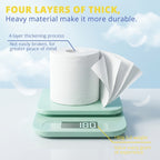 4-Ply Ultra-Soft Toilet Paper Bulk Rolls - Virgin Wood Pulp, Thick & Strong, No Flakes, Gentle on Skin, 10 / 20 / 30 Roll Packs for Home, Office & Hotel Bathrooms