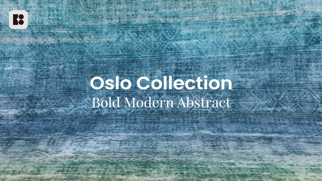 Oslo Washable Area Rug – Gradient Moroccan Vintage Style, Soft Non-Slip, Machine Washable | Living Room, Bedroom & Dining Room | 5 Colors, 5 Sizes | Nuvia Haven