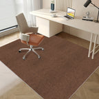 Office Chair Mat Floor Protector – Anti-Slip Desk Chair Rug Pad for Carpet & Hardwood Floors, 3 Sizes, Black, Brown & Dark Gray