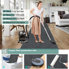 Non-Slip Runner Rug Washable & Cuttable – Low-Profile Hallway Rug for Kitchen, Living Room, Bedroom, Balcony & Poolside – Multiple Sizes 60x180 to 60x600cm
