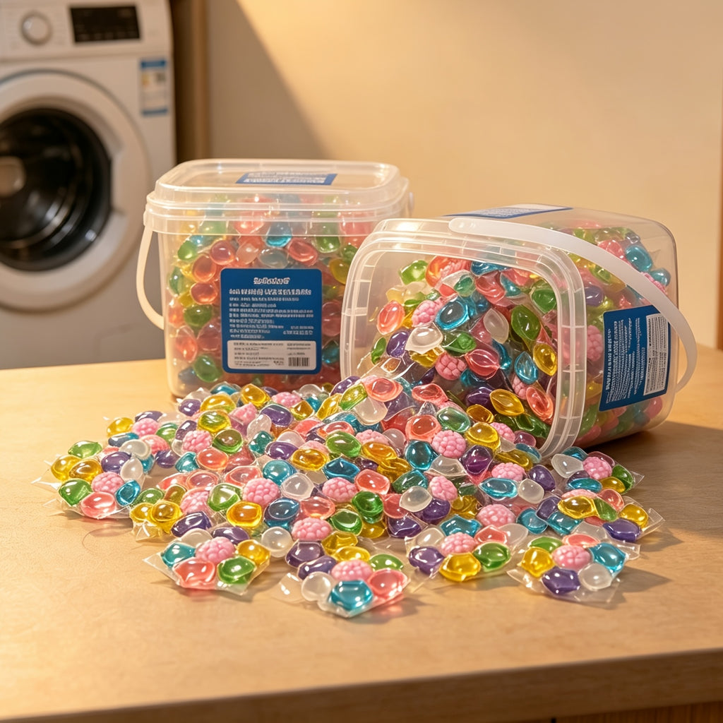 Laundry Detergent Pods 7-in-1 Long-Lasting Fragrance Deep Clean Anti-Static Soft Clothes Scented Laundry Beads Concentrated Dissolve Fast 170g 270g 670g