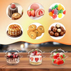 Cupcake Boxes with Dome Lids 80pcs Individual Clear Plastic Cupcake Containers Single Cupcake Holder for Muffins Pastries - Bakery Packaging for Party Picnic Restaurant Mother's Day Gifts, 50/80 Pack