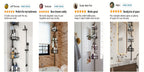 4-Tier Corner Shower Storage Rack No-Drill Telescopic Floor Standing Organizer – Rust-Resistant Stainless Steel, Adjustable 47–121 Inch, Bathtub Shampoo Shelf in Black
