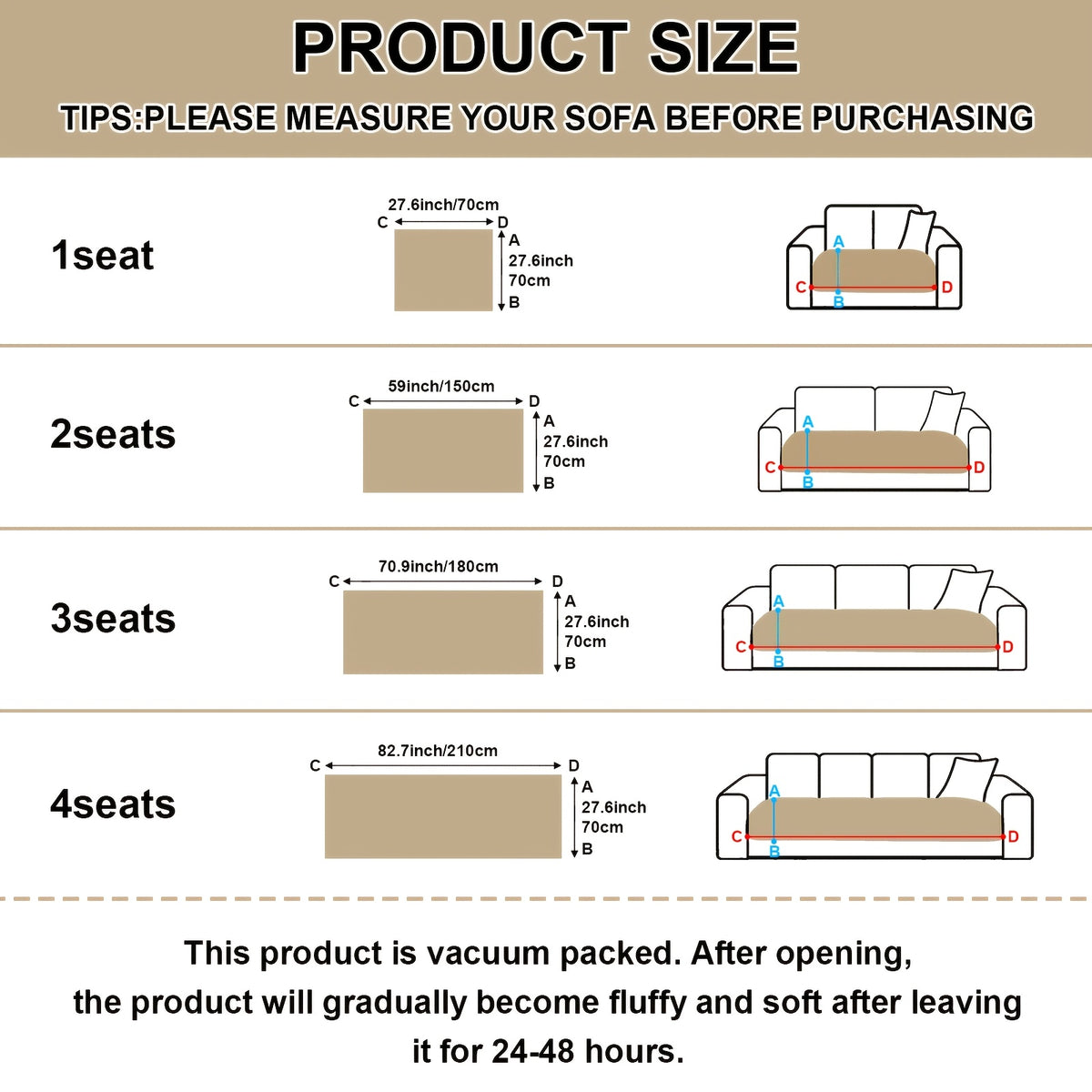 Soft Quilted Thick Sofa Cover Bohemian Style – Removable Machine Washable Pet-Friendly Sofa Protector for 1/2/3/4 Seater Split Sofa, All-Season Couch Cover for Living Room, Bedroom & Office