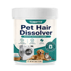 Pet Hair Removal Laundry Tablets Effervescent Dissolver for Washing Machine Removes Dog Cat Hair from Clothes Bedding Furniture Safe for All Fabrics Household Laundry Booster