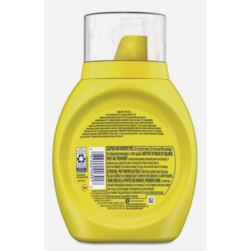 Liquid Laundry Detergent 2-Pack Bundle 25 fl oz Each – Daybreak Fresh Scent, HE Compatible, 17 Loads per Bottle, All-in-One Stain & Odor Removal for All Fabrics