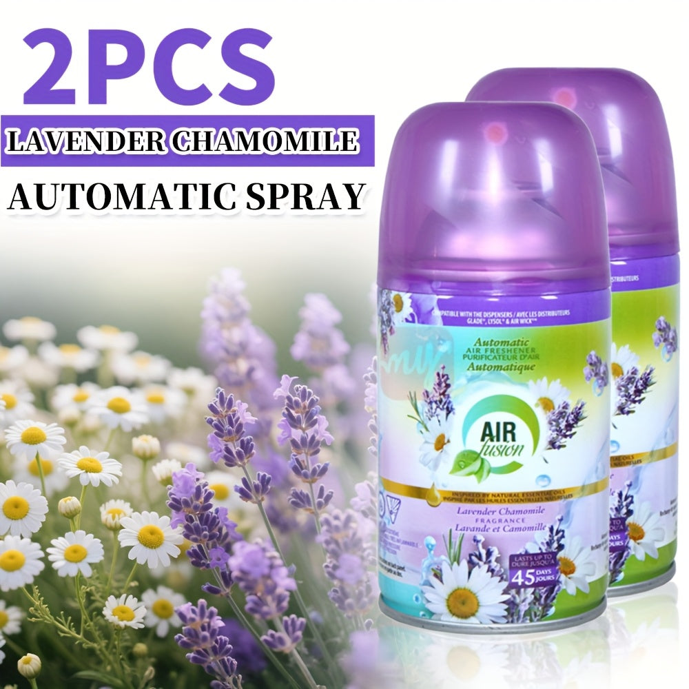 8-Scent Automatic Air Freshener Refills 5-Pack or 2-Pack – Odor Eliminator Room Spray for Home Bathroom Car Office Closet Fabric, Multi-Scent Fresh