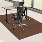 Office Chair Mat Floor Protector – Anti-Slip Desk Chair Rug Pad for Carpet & Hardwood Floors, 3 Sizes, Black, Brown & Dark Gray