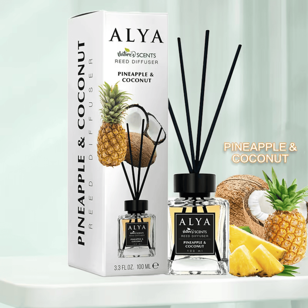 Reed Diffuser Set with Reed Sticks 14 Scents 3.3oz Flameless Home Fragrance for Bedroom Bathroom Office Living Room 1 or 2 Pack Mango Sandalwood Ocean Gardenia