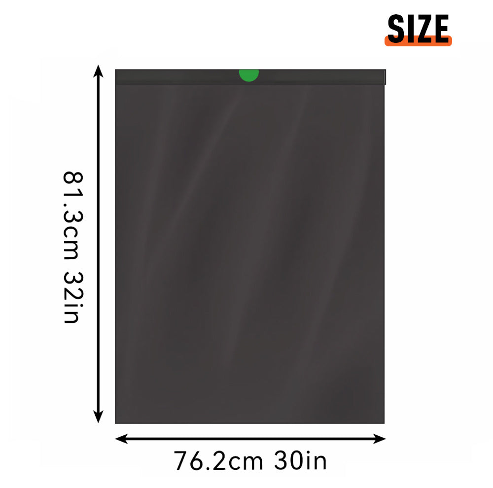 30 Gallon Trash Bags Black Drawstring, Ultra Strong Leak-Proof 113.5L Large Kitchen Trash Can Bags, Multipurpose Cleaning Supplies for Home, Garden, Industrial & Commercial Use (90 or 24 Count)