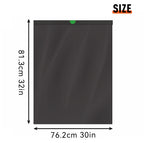 30 Gallon Trash Bags Black Drawstring, Ultra Strong Leak-Proof 113.5L Large Kitchen Trash Can Bags, Multipurpose Cleaning Supplies for Home, Garden, Industrial & Commercial Use (90 or 24 Count)