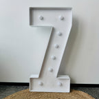 3Ft Warm White Glowing Party Number Sign 36 Inch 3D KT Board Light Up Numbers for Birthday Anniversary Wedding Decorations Easy Snap Assembly