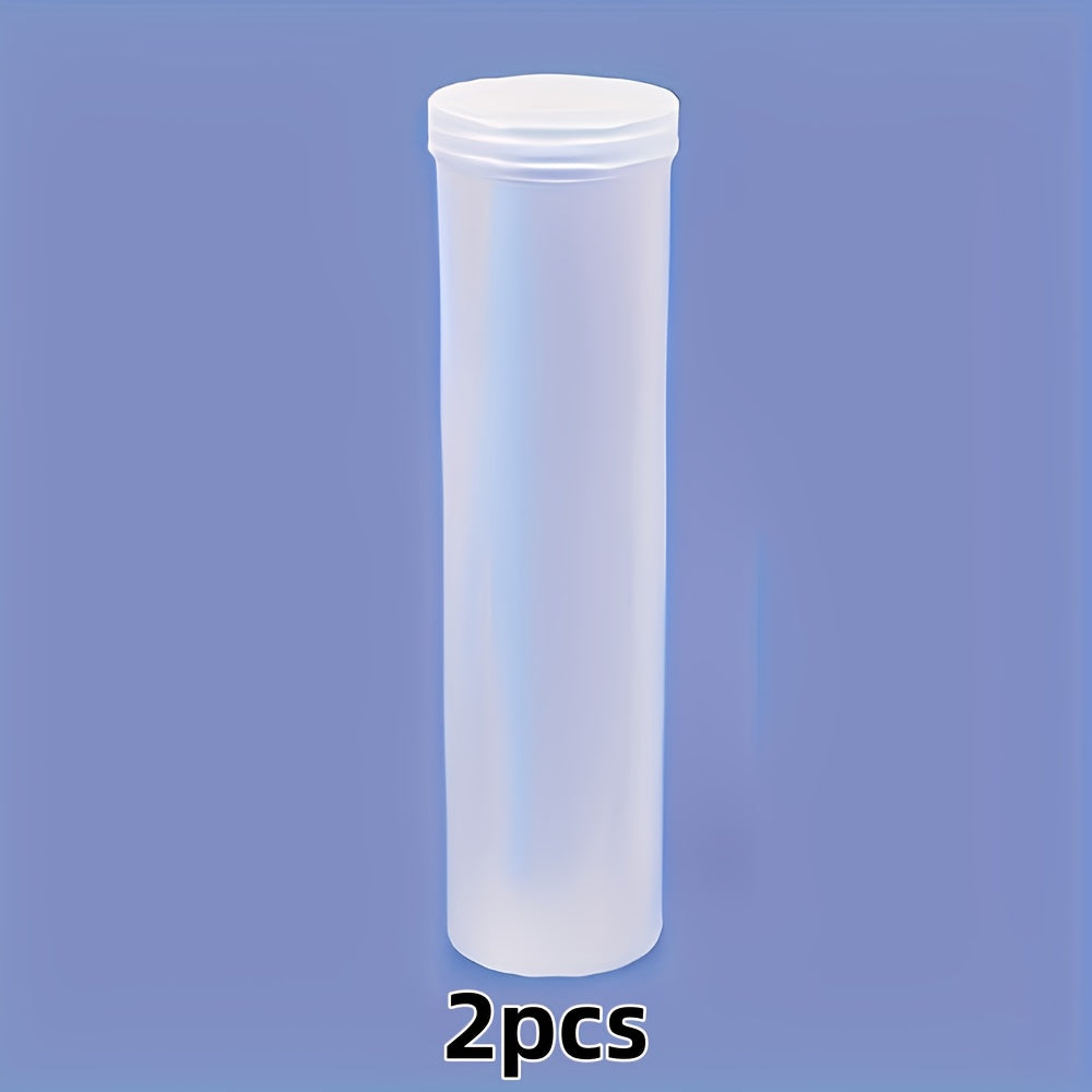 Stackable Airtight Food Storage Containers with Flip-Top Lids, Set of 2 – Transparent PP Plastic, Round & Rectangular, for Pasta, Snacks & Pantry Organization