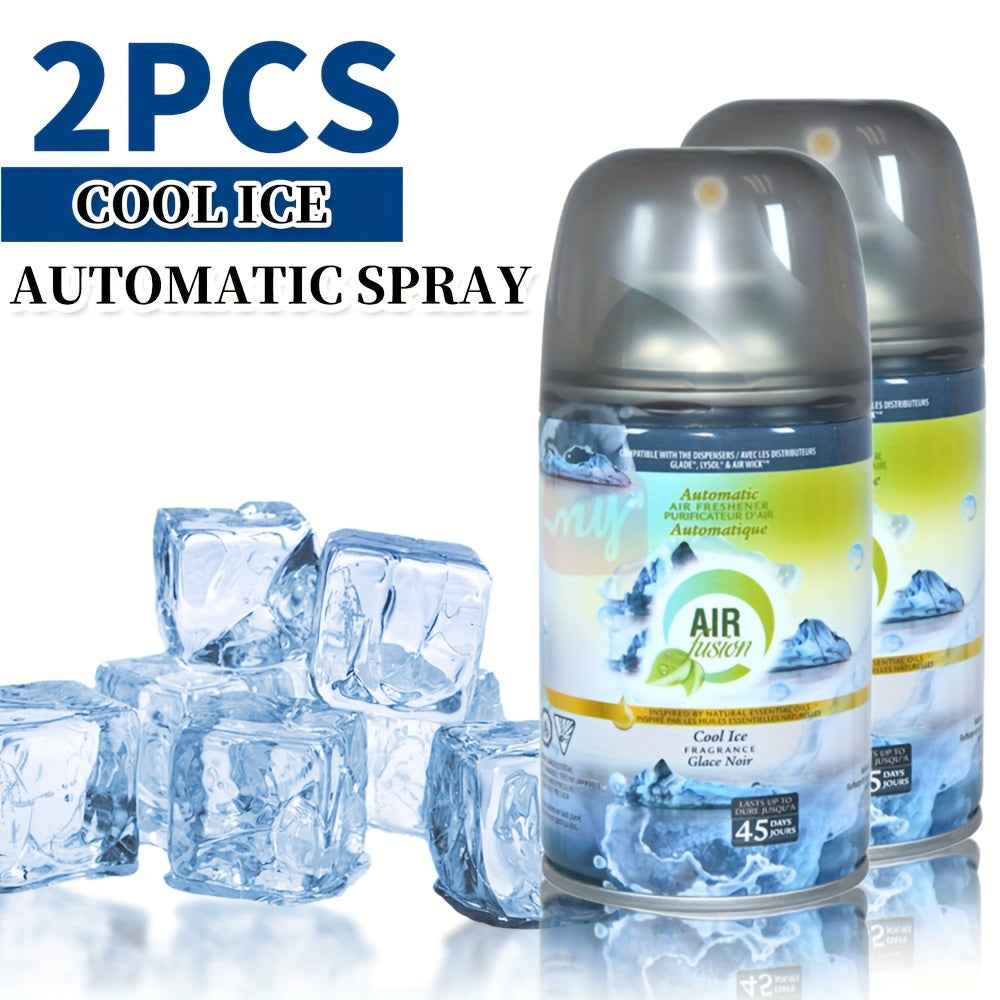 8-Scent Automatic Air Freshener Refills 5-Pack or 2-Pack – Odor Eliminator Room Spray for Home Bathroom Car Office Closet Fabric, Multi-Scent Fresh