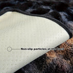 Faux Lamb Fluffy Sofa Cover Modern Gradient – Thick Plush Pet-Friendly Polyester Sofa Protector, Machine Washable 450-500g Fabric for Single, Double, Triple & Combination Sofas