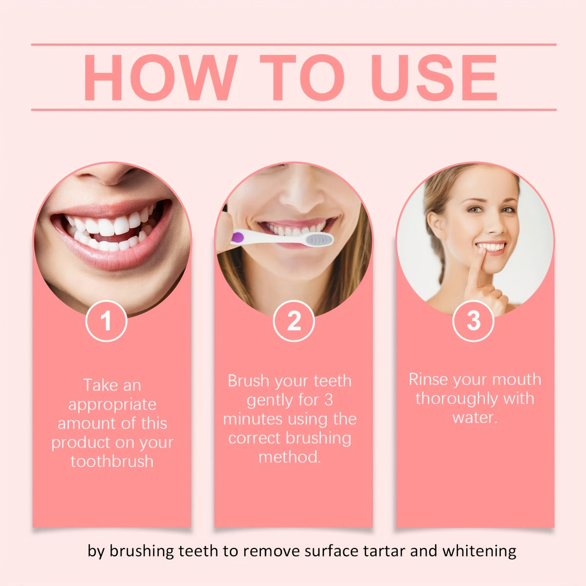 Niacinamide Toothpaste Mint Peach Flavor 3.52oz - Deep Cleaning Whitening Toothpaste Freshens Breath Natural Oral Care Daily Dental Hygiene
