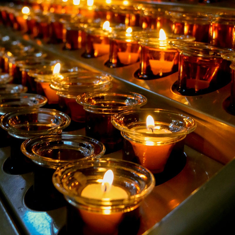 42-Pack Floating Small Candles - Natural Plant Wax Smoke-Free Tea Light Candles for Wedding, Meditation, Holiday, Pool & Spa, Stable Burning Low Melting Point