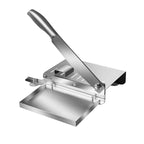 Manual Meat Slicer Stainless Steel for Frozen Meat & Beef Rolls – Easy-Clean Handheld Cutter for Hot Pot, Shabu Shabu, BBQ, Vegetables & Soft Bone, Home Kitchen (Model ZD-01)