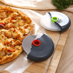 Stainless Steel Pizza Cutter Wheel Set of 2 – Sharp Slicer for Pizza, Cake, Bread & Pie, Essential Kitchen Tool for Home Baking & Outdoor Camping