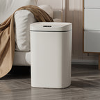 Smart Motion Sensor Touchless Trash Can with Odor-Sealing Lid Hands-Free Hygienic Waste Bin for Bathroom Office Bedroom Small Spaces 12L 16L 3.7 Gallon