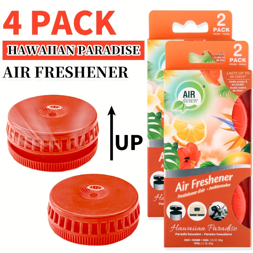Air Freshener Odor Eliminator 4-Pack and 12-Pack Lasts Up to 30 Days Each for Bathroom Kitchen Garbage Can Cat Litter Box Car 6 Scents Lavender Lemon Paeonia