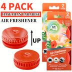 Air Freshener Odor Eliminator 4-Pack and 12-Pack Lasts Up to 30 Days Each for Bathroom Kitchen Garbage Can Cat Litter Box Car 6 Scents Lavender Lemon Paeonia