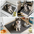 Super-Absorbent Microfiber Dog Door Mat, Slip-Resistant Washable Pet Rug, Quick-Dry Mud & Paw Trapping, Machine Washable Indoor Outdoor Entrance Mat