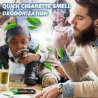 Heavy-Duty Odor Eliminator Spray – Refillable Air Freshener, Eliminates Smoke, Pet & Mold Smells for Home, Car, Office & Bathroom