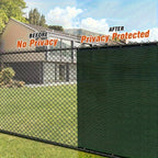 Outdoor Shade Cloth UV Block Privacy Fence Screen – HDPE Sunshade Net for Patio, Garden & Lawn | Multiple Sizes & Colors with Lanyard Included