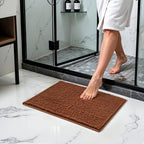 Super-Absorbent Microfiber Dog Door Mat, Slip-Resistant Washable Pet Rug, Quick-Dry Mud & Paw Trapping, Machine Washable Indoor Outdoor Entrance Mat